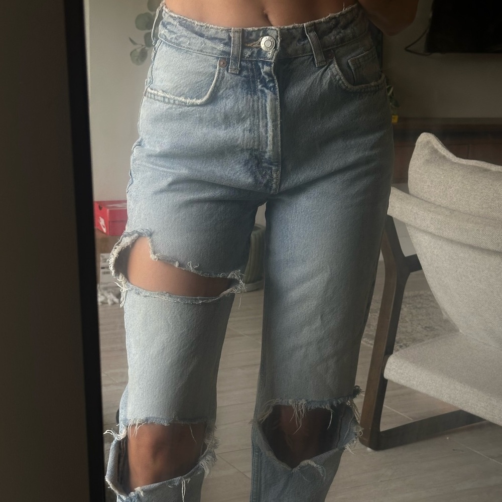 Zara Distress Jeans